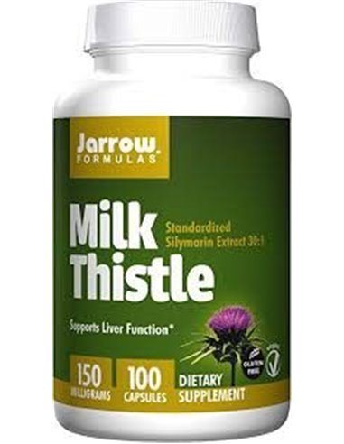 Milk Thistle Extract (30:1) 150 mg, 100 capsules