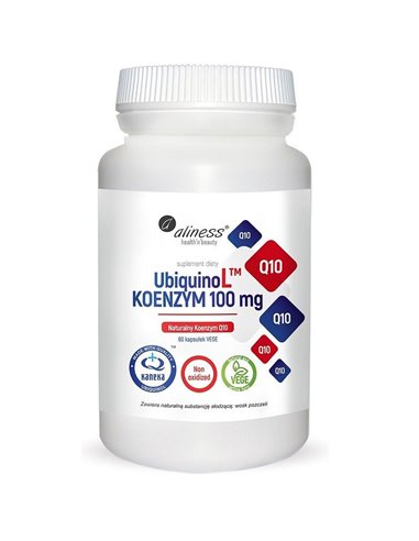 UbiquinoL KANEKA Natural KOENZYM 100 mg, 60 caps