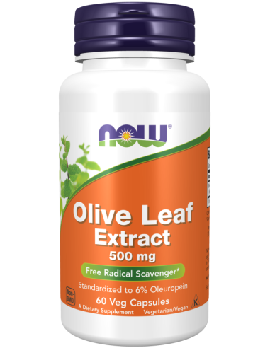 Olive Leaf Extract 500mg, 60 caps.