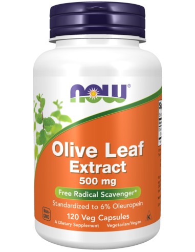 Olive Leaf Extract 500mg, 120 caps.