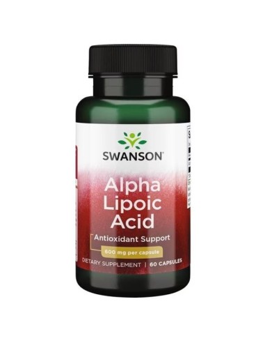 Alpha-lipoic Acid 600 mg, 60 capsules