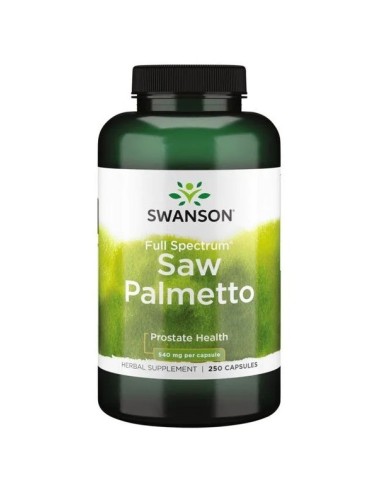 Saw palmetto 540 mg, 250 capsules
