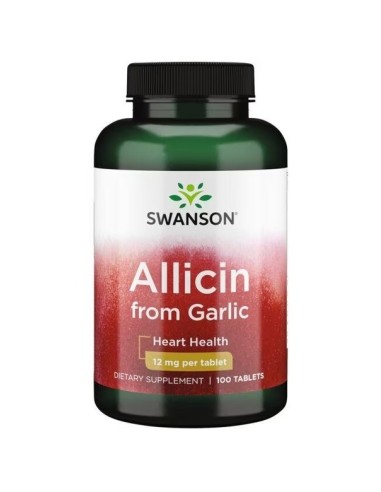 Allicin 100% Pure 12mg. 100 tablets