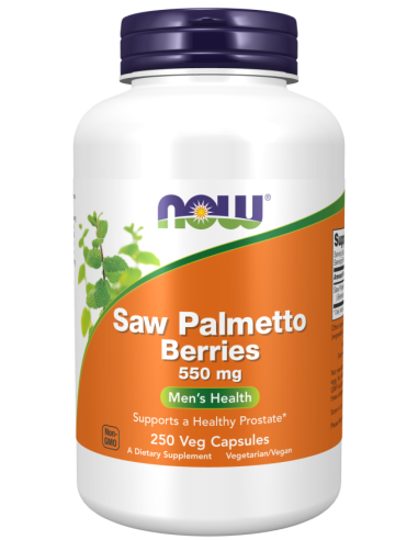 Saw Palmetto Berries 550mg, 250 capsules